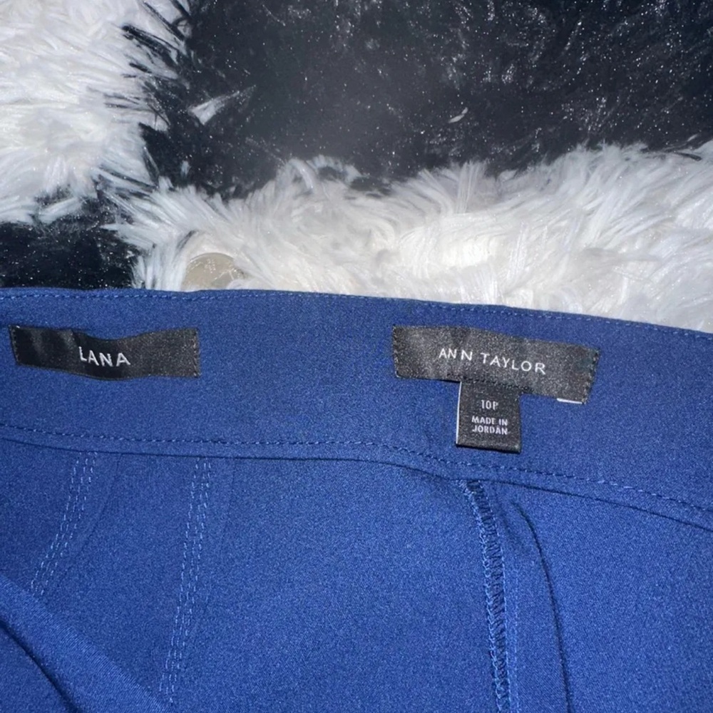 Ann Taylor Women’s petite Navy Blue Casual Pants - Picture 2 of 2